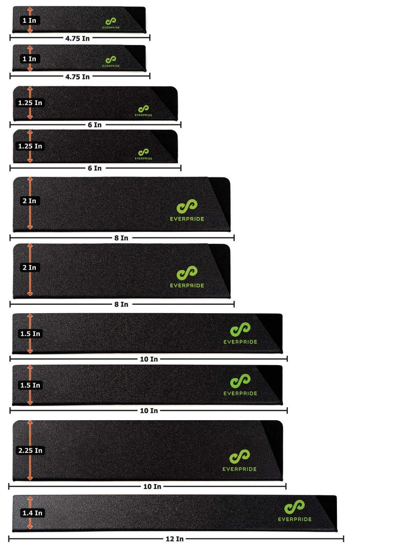 EVERPRIDE Chef Knife Sheath Set (10-Piece Set) Universal Blade Edge Cover Guards for Chefâ€™s and Kitchen Knives â€“ Durable, BPA-Free, Felt Lined, Sturdy ABS Plastic â€“ Knives Not Included - Image 4